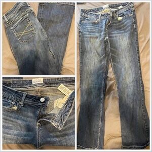 Aeropostale Women's Medium Blue Boot Cut Jeans